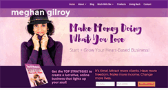 Desktop Screenshot of meghangilroy.com